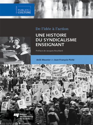 cover image of Une histoire du syndicalisme enseignant
